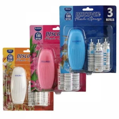 Discover Karışık 3 Yedekli Fresh Spray Set